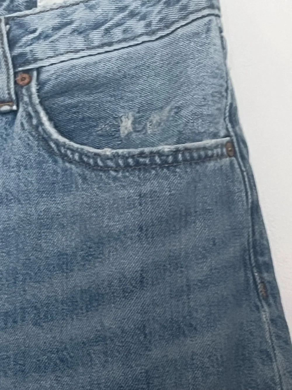 Aritzia Denim Forum Mia High Rise Curve Medium Blue Wash 29 - Picture 4 of 13